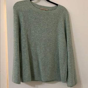 Seafoam green Loft sweater